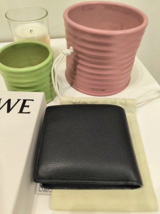 Cartera Loewe Negra Piel