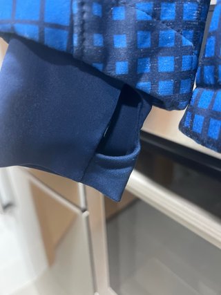 Chaqueta Softchell Azul Estampada 3-4 Años