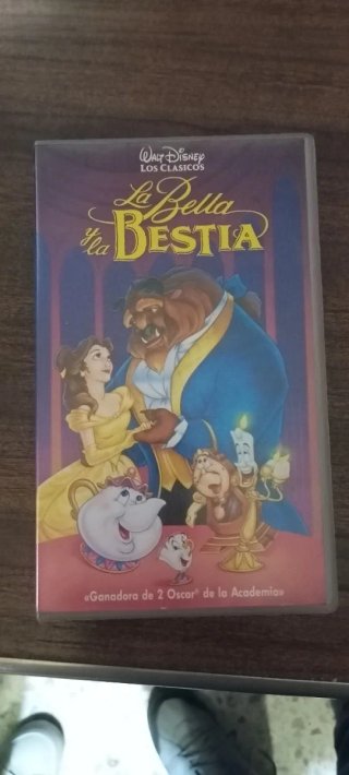 La Bella y La Bestia VHS Disney Clásicos