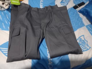 Pantalón de trabajo gris