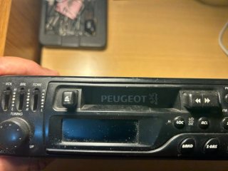 Radio Cassette Peugeot Antigua