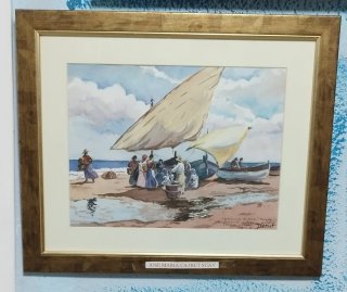 Cuadro Acuarela José María Catret Suay