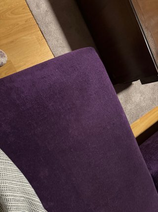 Sofá Cheslon 3m Beige/Morado