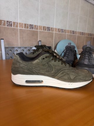 Nike Airmax 1 Verde Oliva/Gris