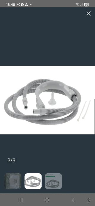 Kit de desagüe para secadora Bosch WTZ1110