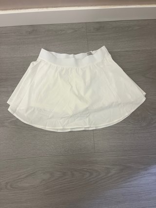 Falda pantalón tenis Adidas blanca