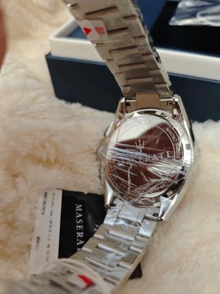 Reloj Maserati Azul y Plateado