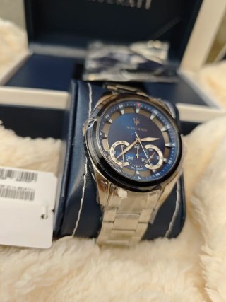 Reloj Maserati Azul y Plateado