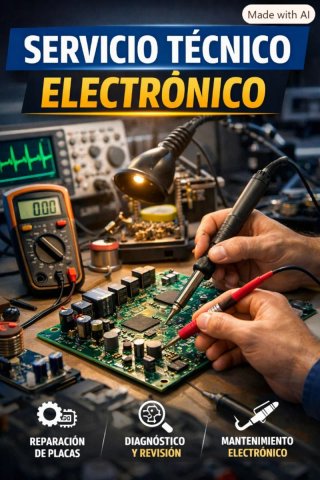 Reparación placas electrónica Servicio Técnico