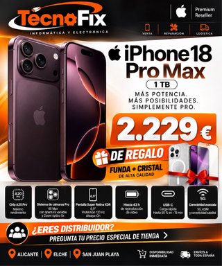 iPhone 18 Pro Max 1tb Azul o Negro Nuevo