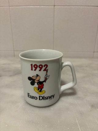 Tazza Vintage Euro Disney 1992