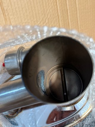 Qualitec 2.5” 63mm Valved Exhaust Muffler Inox
