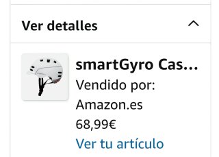 Casco Inteligente SmartGyro Talla M