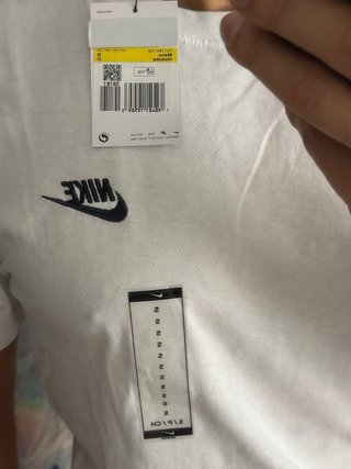 Camiseta The Nike Tee Talla S color blanco