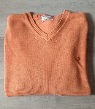 Jersey de punto Burberry naranja