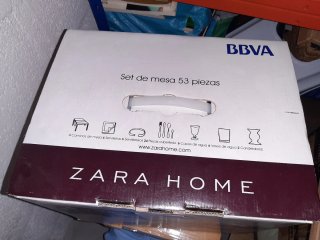 Set de mesa 53 piezas Zara Home BBVA