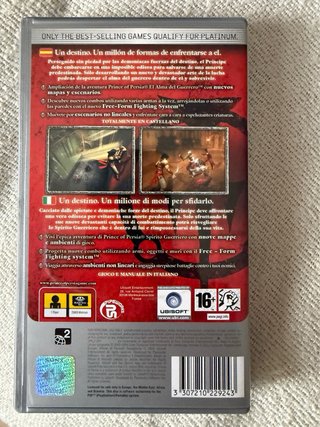 Prince of Persia Revelations PSP Pal Spagna