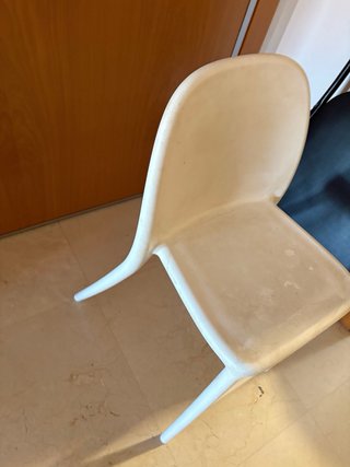 Silla Urban Ikea Plástico Blanco