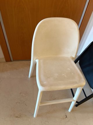Silla Urban Ikea Plástico Blanco