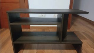 Mesa auxiliar Ikea HOLMERUD marrón oscuro