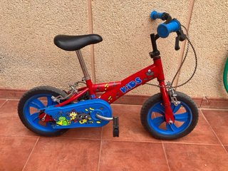 Bicicleta infantil de 2 a 4 años, 12”