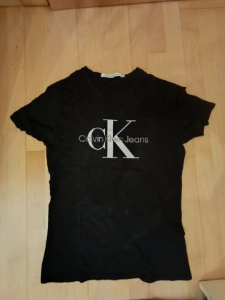 Camiseta Calvin Klein Jeans Negra Talla M