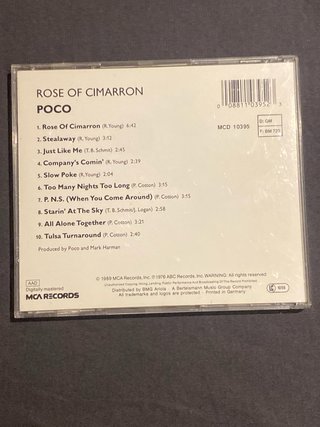 CD Poco - Rose Of Cimarron (Country Rock)