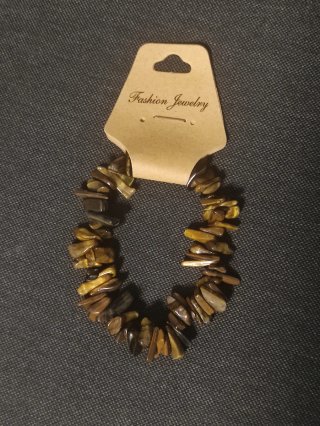 Pulsera de Ojo de Tigre Natural