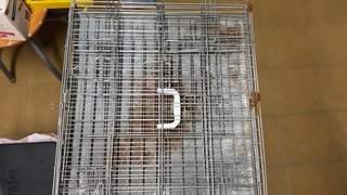 Jaula para perro metálica