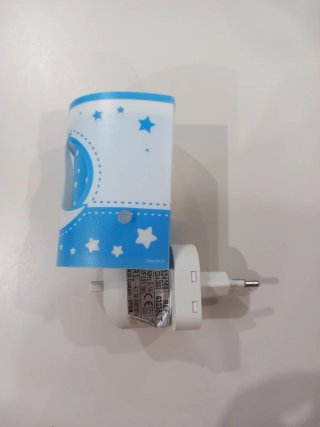 Luz nocturna infantil luna y estrellas
