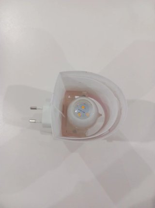 Luz nocturna infantil estrellas rosa