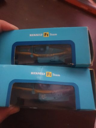 2 Coches Scalextric Renault F1 Team