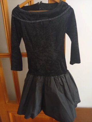 Vestido de fiesta negro