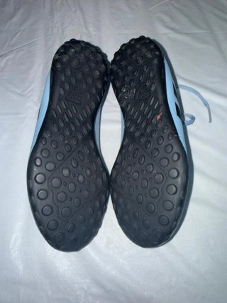 Botas de fútbol sala Adidas niño azul talla 34