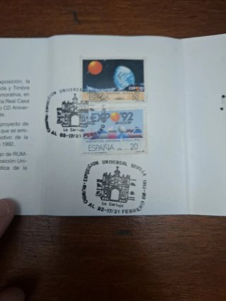 Medalla Conmemorativa Expo 92 Sevilla 1988 sellada