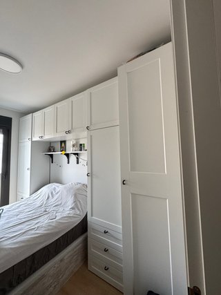 Armario IKEA PAX + PLATSA personalizado - Blanco