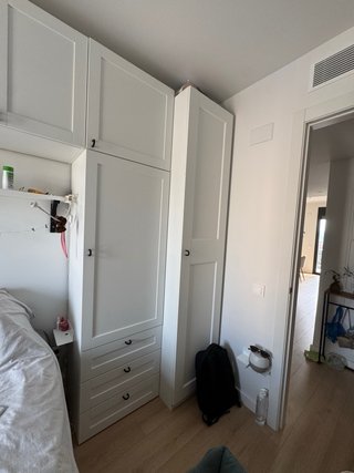 Armario IKEA PAX + PLATSA personalizado - Blanco