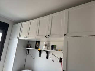 Armario IKEA PAX + PLATSA personalizado - Blanco