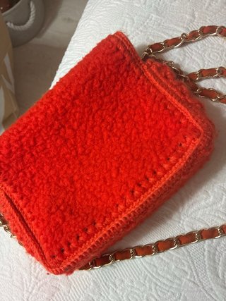 Bolso borreguito Catetina Bertini naranja