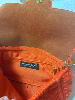 Bolso borreguito Catetina Bertini naranja