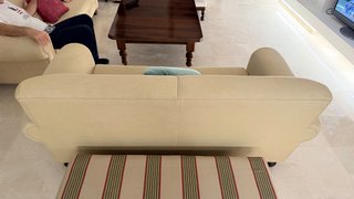 Sofá de 3 plazas beige