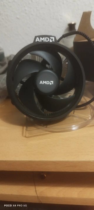 Ventilador CPU AMD solo ventilador