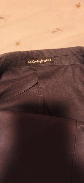 trajes de caballero , 1 negro con rayas y 2 azule