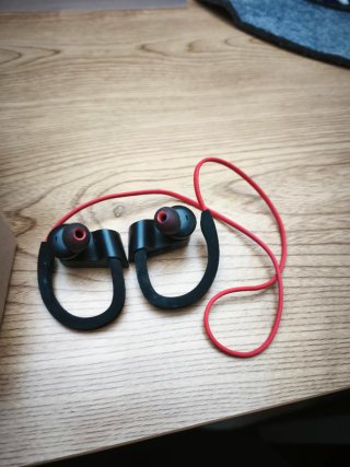 Auriculares Inalámbricos Bluetooth Negros/Rojos