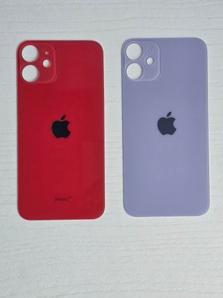 Cristal Trasero iPhone 12 mini Original Morado
