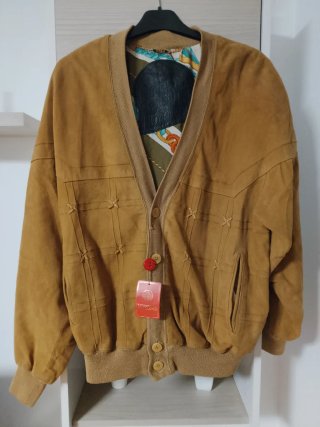 Cazadora Torras. Vintage Piel Ante. M/L (50)