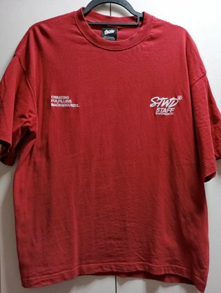 Camiseta Roja Pull and Bear