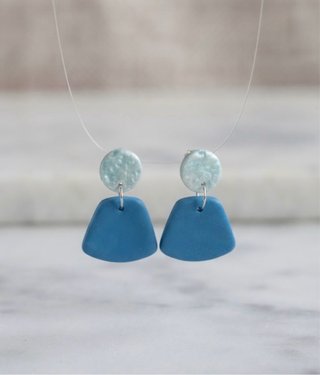 Pendientes Artesanales de Resina