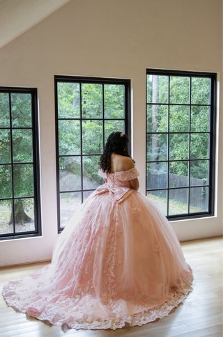 Vestido de Quinceañera Rosa