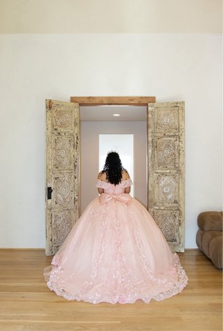 Vestido de Quinceañera Rosa
